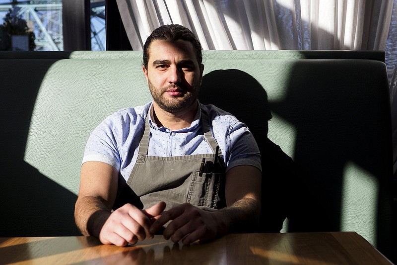 Staff photo by C.B. Schmelter / Khaled AlBanna is the executive chef at the Whitebird restaurant at the Edwin hotel.