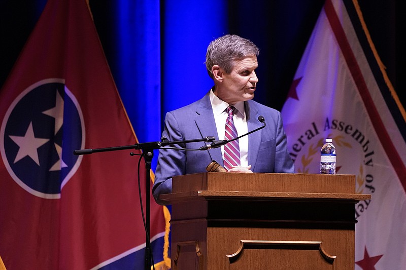 The Associated Press / Tennessee Gov. Bill Lee likely will have several million more than projections last year to consider when making his fiscal year 2022 budget this month.