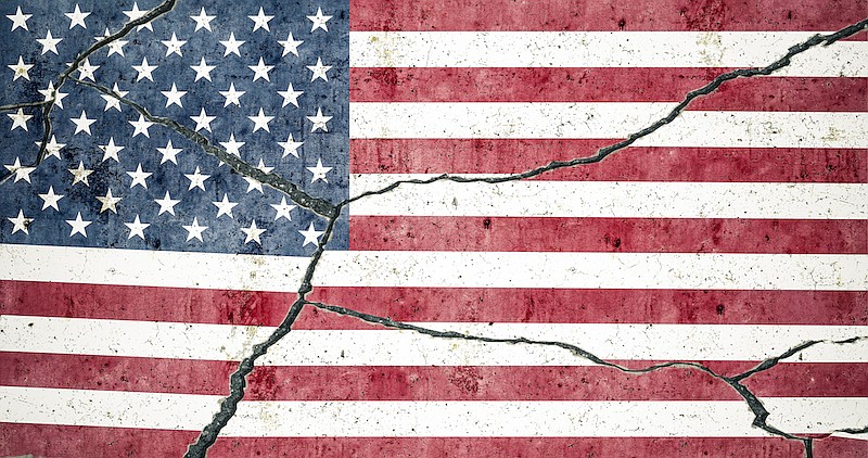 Concept of crisis in the United States. / Photo credit: Getty Images/iStock/altmodern