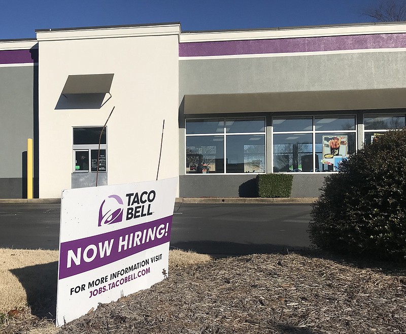 Photo by Dave Flessner / Taco Bell is among local employers looking to hire more workers.