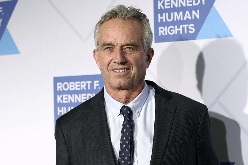 FILE - In this Dec. 12, 2019 file photo, Robert F. Kennedy, Jr. attends the 2019 Robert F. Kennedy Human Rights Ripple of Hope Awards at the New York Hilton Midtown in New York. (Photo by Greg Allen/Invision/AP, File)


