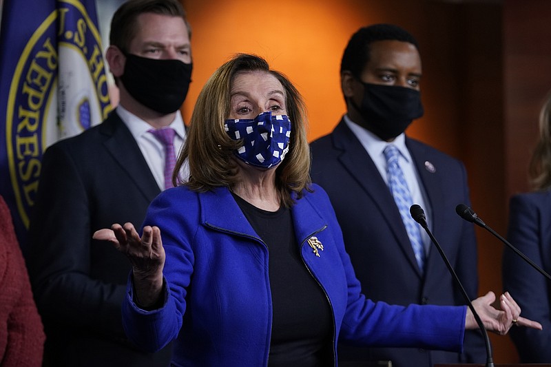 House Speaker Nancy Pelosi said Monday that Congress will establish an independent, Sept. 11-style commission to look into the deadly insurrection that took place at the U.S. Capitol.