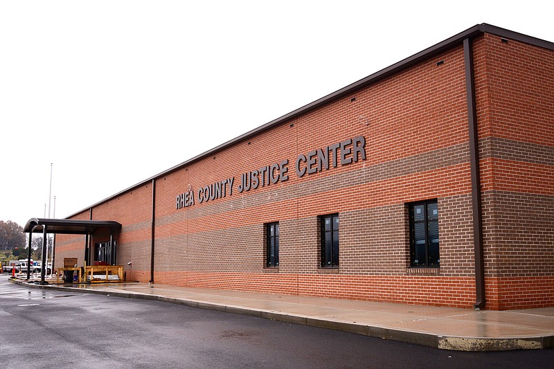 Staff file photo by Robin Rudd / The Rhea County Justice Center is located just north of downtown Dayton, Tenn., on Rhea County Highway.