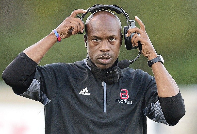 Staff file photo by Robin Rudd / Tyrus Ward, Brainerd's head coach the past four seasons, has taken over the Tyner football program.