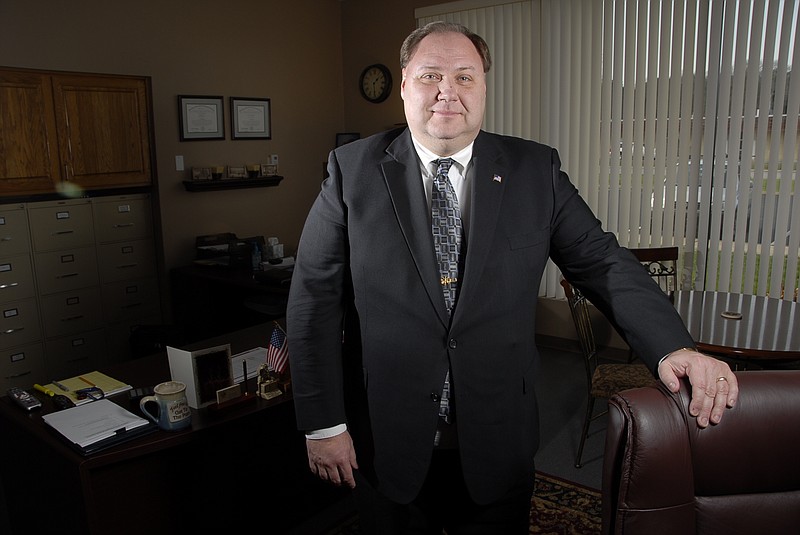 Staff Photo by Matt Fields-Johnson/ Ted Rogers poses for a picture in 2009. Rogers resigned from his 15-year post as Collegedale's city manager on Monday, Feb. 22, 2021.