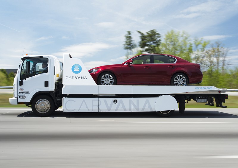 The Associated Press / Carvana delivers used cars directly to buyers.