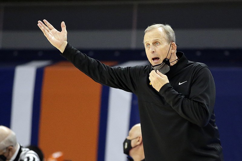 AP file photo by Butch Dill / Tennessee men's basketball coach Rick Barnes' team has struggled with inconsistency for weeks, and it will soon be tournament time for the Vols.