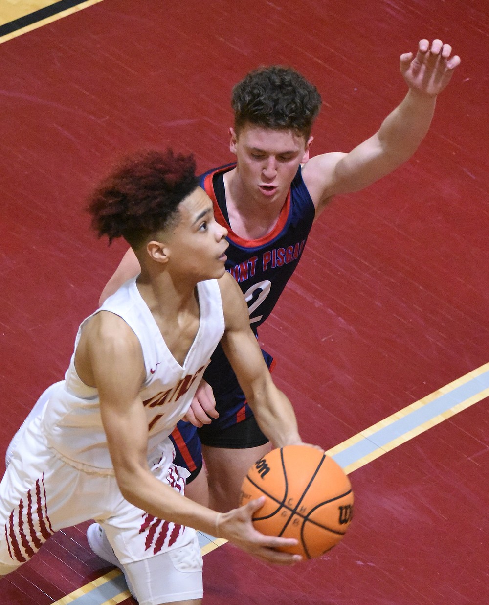 Christian Heritage vs. Mount Pisgah boys' basketball on March 6, 2021 ...