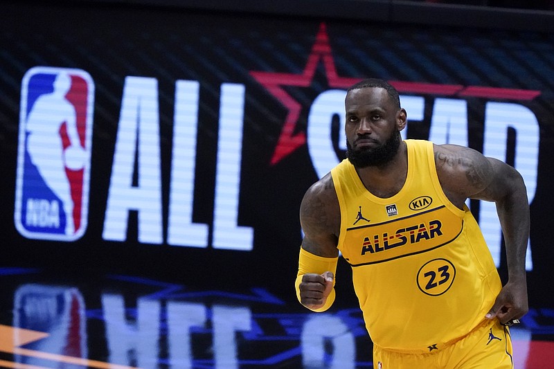 AP photo by Brynn Anderson / The team drafted by LeBron James won the NBA All-Star Game 170-150 on Sunday night in Atlanta.