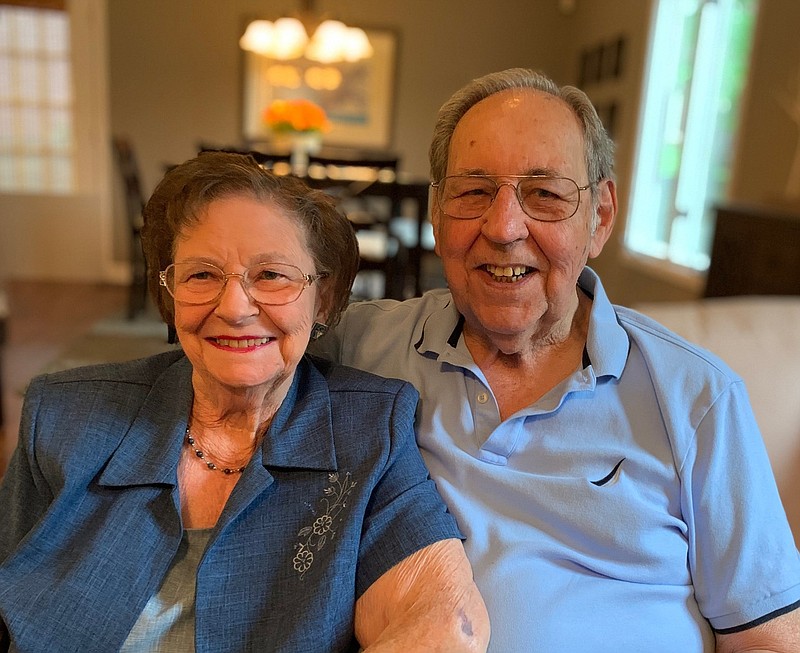 Courtesy photo / Richard Brendel, 88, an Encore program student at Lee University, is pictured here with his wife, Anne.