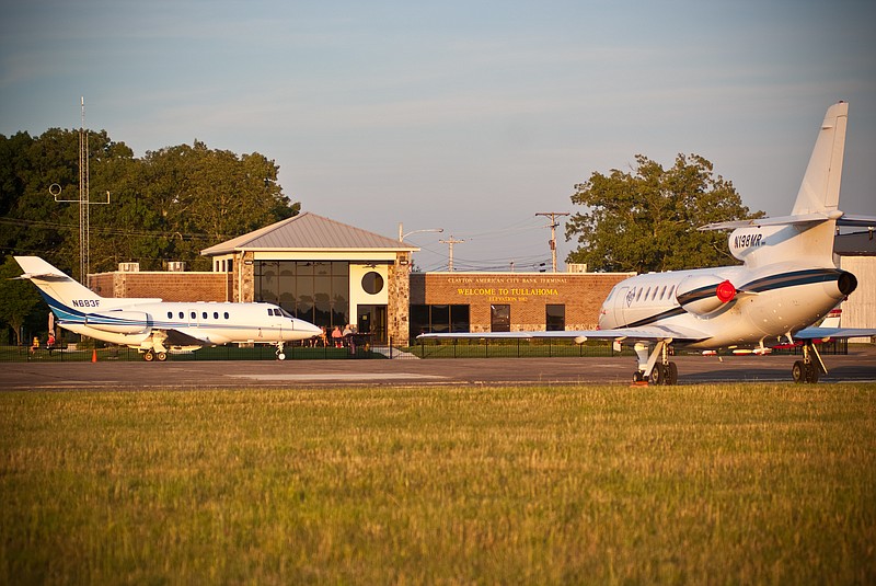 Contributed photo / Passenger aircraft are seen at the Tullahoma Airport in Tullahoma, Tenn., where a Tennessee Department of Transporation study found the airport contributes more than $21 million to the Tennessee economy annually.