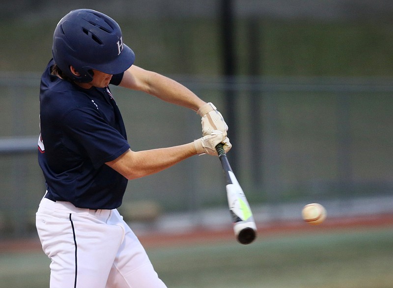 Staff file photo / Heritage's Dylan Bryan had a good day at the plate to help the Generals earn two shutout wins Friday against Southeast Whitfield in GHSA Region 7-AAAA baseball.