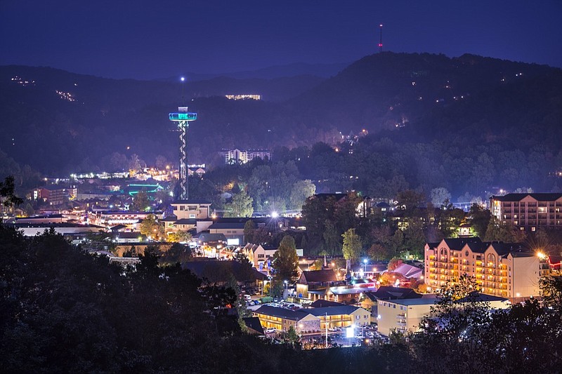 Gatlinburg, Tennessee in the Smoky Mountains / Photo courtesy of Getty Images.