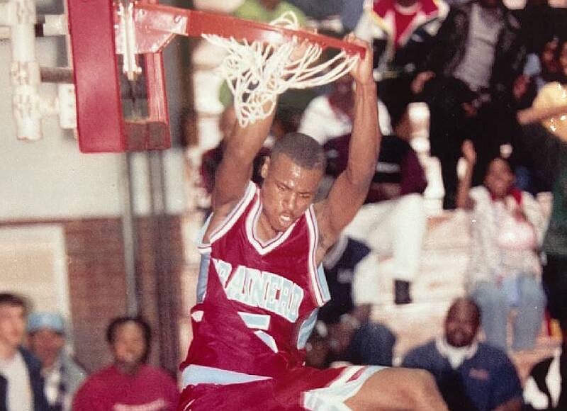 Contributed photo / Brainerd High School's Harris Walker during the Panthers' game versus Cleveland for the 1997 TSSAA Class AAA boys' basketball state title. 