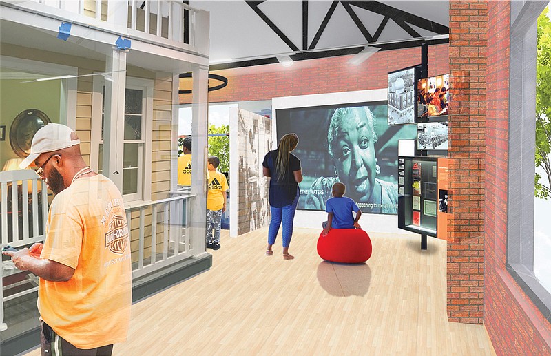 The Bessie Smith Cultural Center architectural rendering / contributed photo

