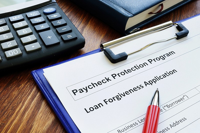 Paycheck protection program PPP loan for small business forgiveness application. / Photo credit: Getty Images/iStock/designer491