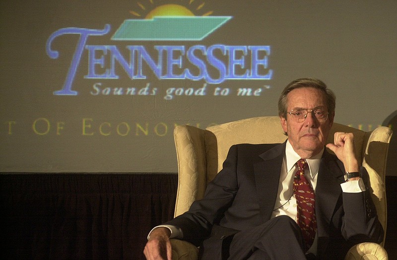 Staff File Photo / Former U.S. Rep., U.S. Sen. and Cabinet member William E. Brock was a groundbreaker for the resurgence of Republicans in Tennessee.