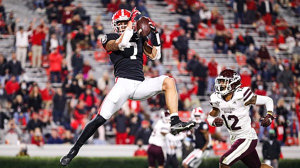 Burton the latest Georgia receiver injury Bulldogs schedule