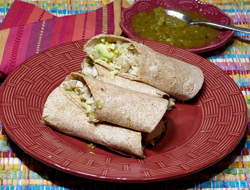 Baja Chicken Wrap. / Photo by Linda Gassenheimer/TNS