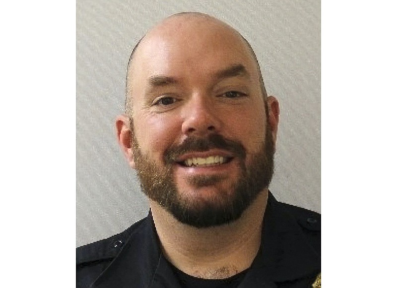 This image provided by the U.S. Capitol Police shows U.S. Capitol Police officer William "Billy" Evans, an 18-year veteran who was a member of the department's first responders unit. Evans was killed Friday, April 2, 2021, after a man rammed a car into two officers at a barricade outside the U.S. Capitol and then emerged wielding a knife. (U.S. Capitol Police via AP)