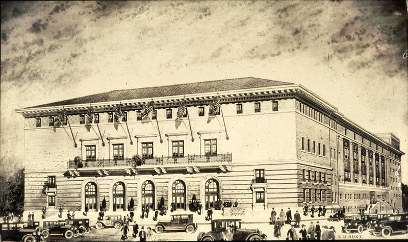 Contributed photo / Soldiers and Sailors Memorial Auditorium is shown is this architectural rendering.