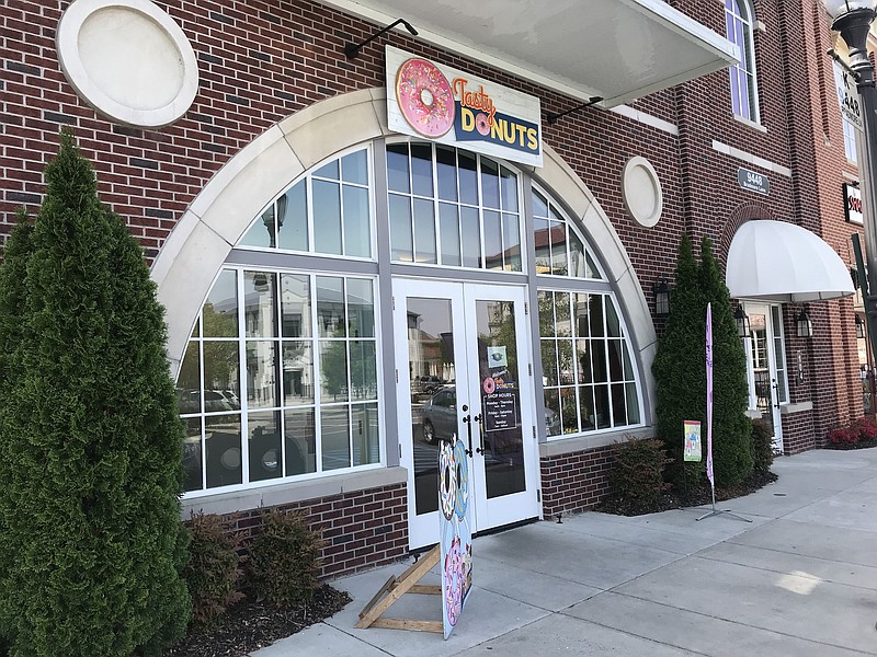 Photo by Dave Flessner / The Tasty Donuts shop at Cambridge Square in Ooltewah