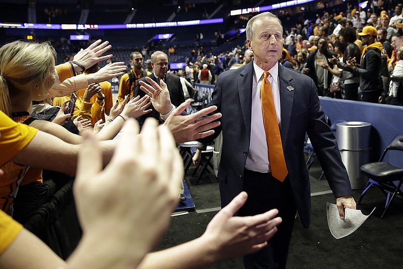 AP file photo by Mark Humphrey / Tennessee men's basketball coach Rick Barnes received good news on the recruiting front for the second straight day Thursday, when five-star recruit Brandon Huntley-Hatfield committed to the Vols.