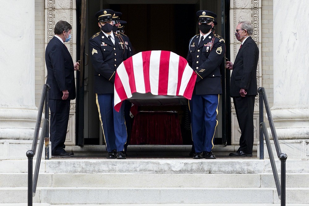 Funeral of Medal of Honor recipient Charles H. Coolidge Chattanooga