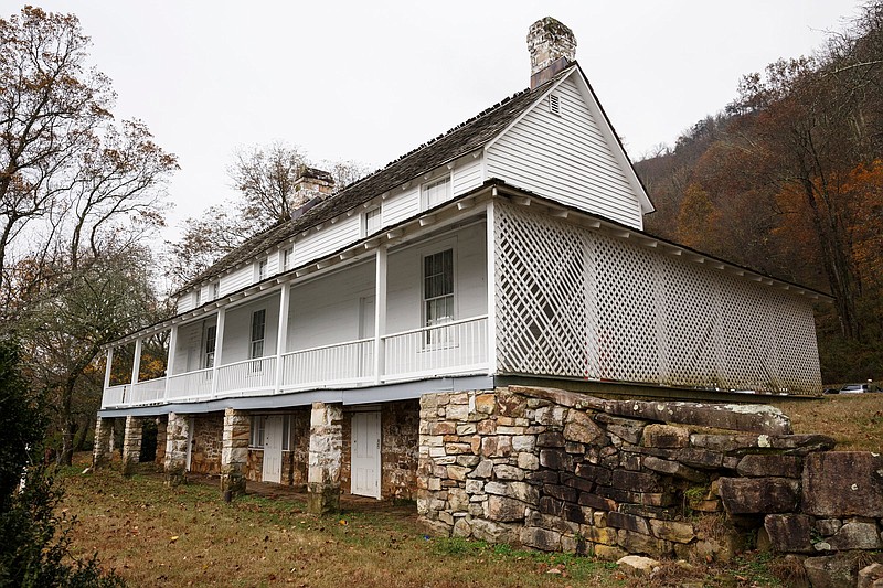 Staff file photo / The grounds around Cravens House will be explored in two walking tours presented Saturday by National Park Partners. The historic home played a role in the Civil War's "Battle Above the Clouds" on Lookout Mountain.