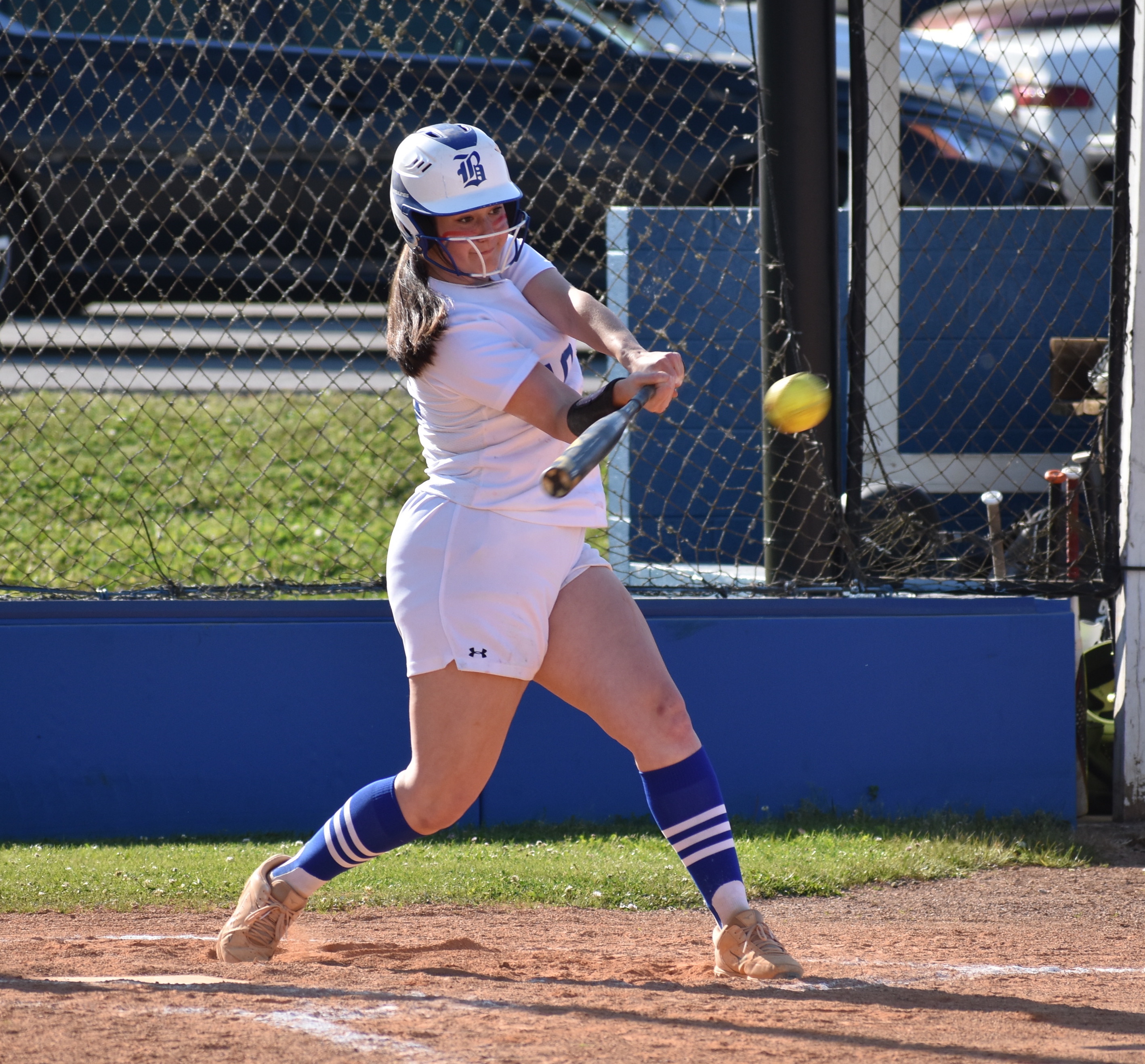 Staff photo by Patrick MacCoon / Boyd Buchanan freshman Brooke Watson has been a breakout bat in coach Jeff Stone's lineup this season.