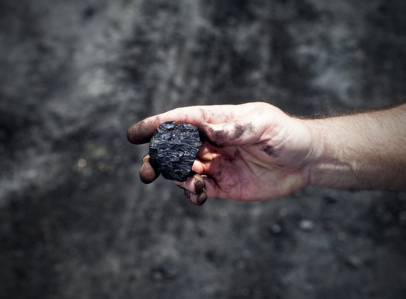 New York Times file photo by Ben Sklar / Coal from an open-pit strip mine run by Western Kentucky Minerals.