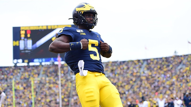 University of Michigan Athletics photo / Former Michigan quarterback Joe Milton, who appeared in 14 games for the Wolverines, has decided to join Tennessee's quarterback race as a graduate transfer.