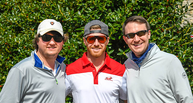 Photo by Mark Gilliland / Jonathan Entrekin, Anthony King and Clay Hopcroft Jr.