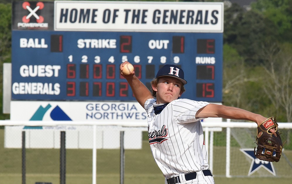 Heritage vs. Stephenson baseball on April 28, 2021 Chattanooga Times
