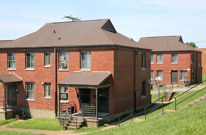 Staff photo by Erin O. Smith / College Hill Courts in Chattanooga, Tennessee, are pictured Thursday, June 7, 2018.