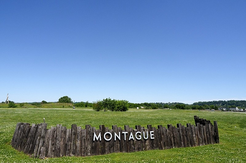 Staff photo by C.B. Schmelter / The section of Montague Park along East 23rd Street is seen on Thursday, May 6, 2021 in Chattanooga, Tenn.
