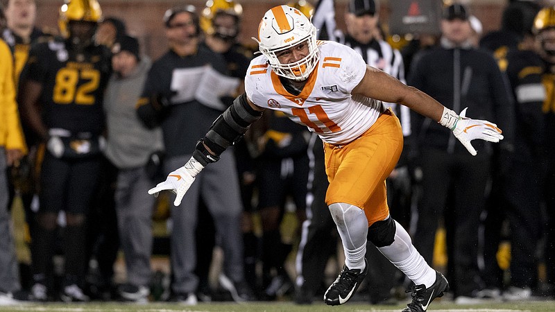 Tennessee Athletics photo by Andrew Ferguson / Former Tennessee inside linebacker Henry To'o To'o, who racked up 148 tackles in his two seasons with the Volunteers, announced Saturday that he is transferring to Alabama.