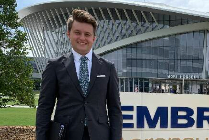 Niko Blanks, of Signal Mountain, will graduate from Embry-Riddle Aeronautical University in Daytona Beach, Florida, in 2022 / Contributed photo.