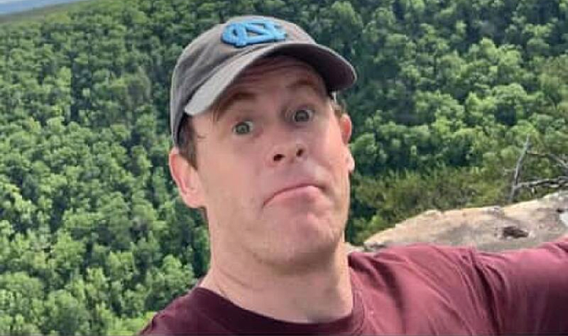 Contributed photo / North Carolina native Curtis Dustin Williams, who is in his 40s, went missing with his dog Monday, May 10, 2021, in the Laurel-Snow State Natural Area north of Dayton, Tennessee.