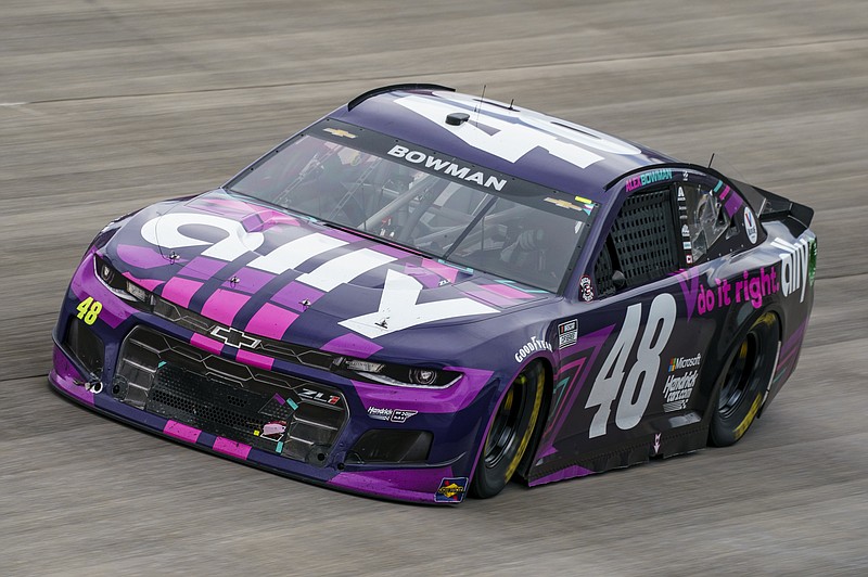 AP photo by Chris Szagola / Alex Bowman led the final 98 laps of Sunday's NASCAR Cup Series race at Delaware's Dover International Speedway to win for the second time this season.