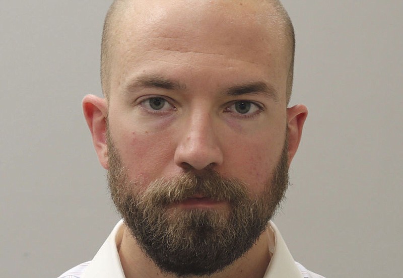 This booking photograph from Friday, May 7, 2021, shows Huntsville, Ala., police officer William Darby, who was convicted of murder in a fatal shooting that happened in 2018. Prosecutors argued that Darby had no justifiable reason to shoot Jeffrey Parker as Parker held a gun to his own head. (Madison County Sheriff's Office via AP)