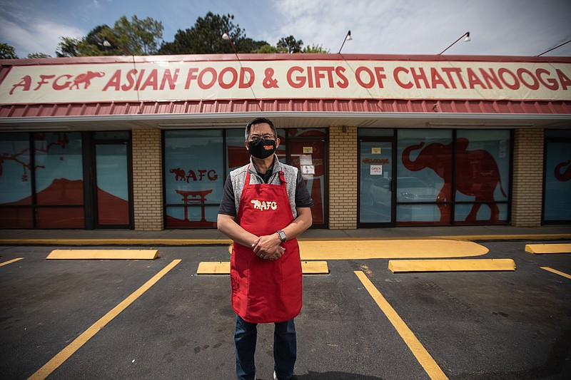Family tradition The del Carmen family has operated Asian Food & Gifts