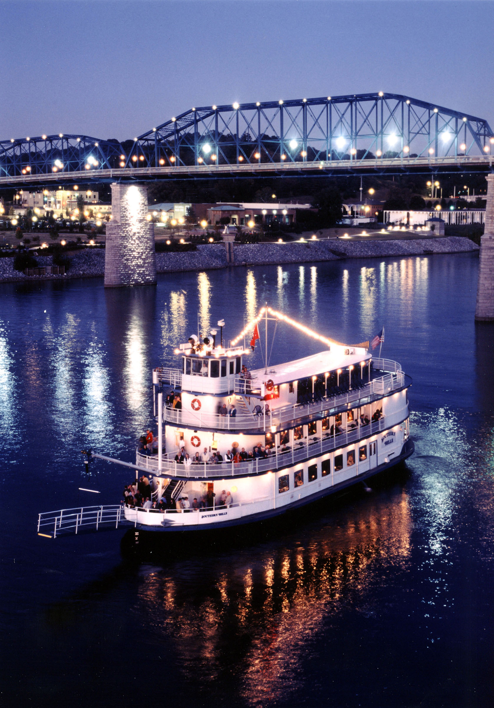 The Chattanooga-based Southern Belle riverboat sees its share of weddings, vow renewals and marriage proposals each year but never more than on its Valentine's cruises. / Staff file photo