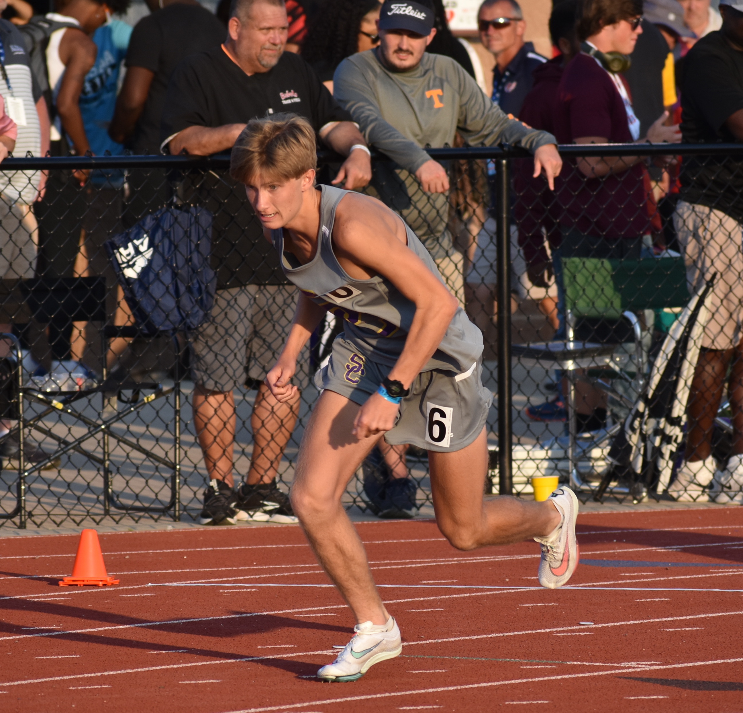 Staff photo by Patrick MacCoon / Sequatchie County junior Carter Bradford won a TSSAA state championship in the mile on Tuesday.
