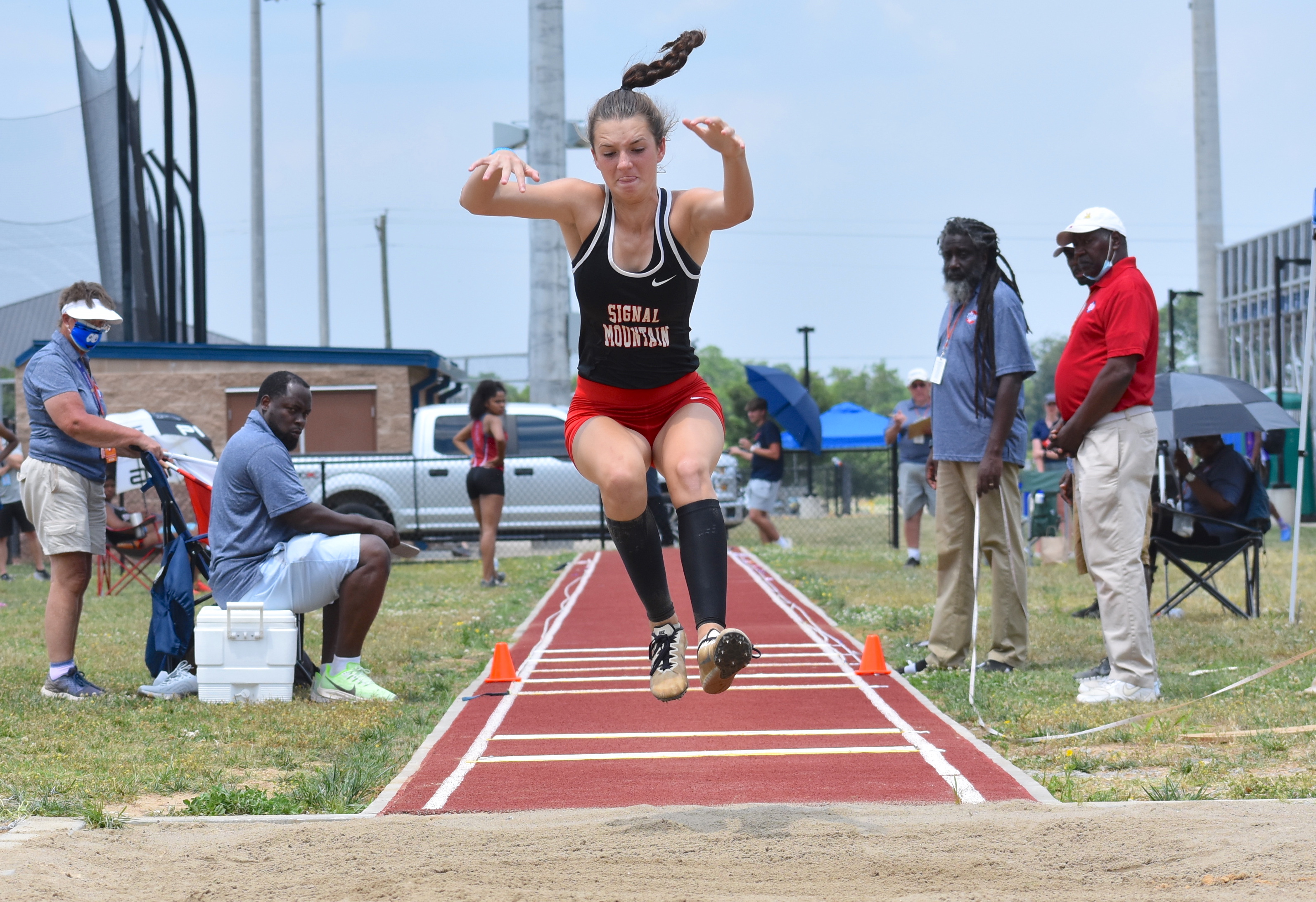 Staff photo by Patrick MacCoon / Signal Mountain junior Kara Wilson excelled at the TSSAA Division I Small School state championships for the Lady Eagles over the last week.
