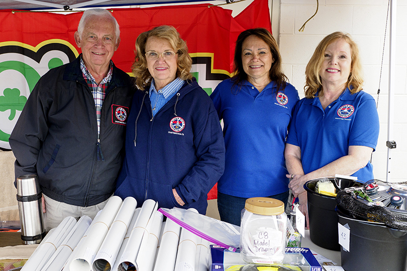 Staff photo by C.B. Schmelter / Ken & Linda Rivers, Pat Baker and Jenny Russell