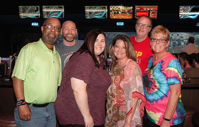 Photo by Angela Dillard / Bobby Rivers, Bud Ellison, Ashley Taylor, Lynne Wheat, Charlie Durkan and Carrie Elliott