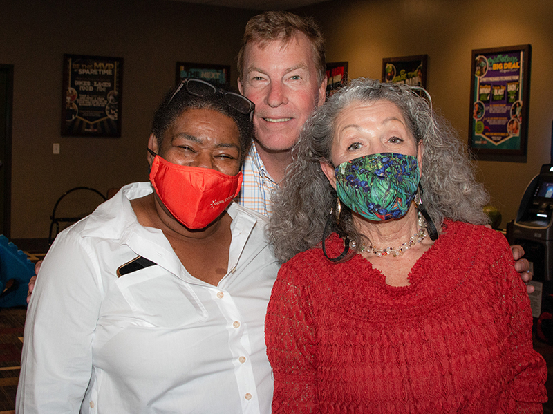 Photo by Angela Dillard / Carolyn Boyd, Pat Neuhoff and Pam Hudson