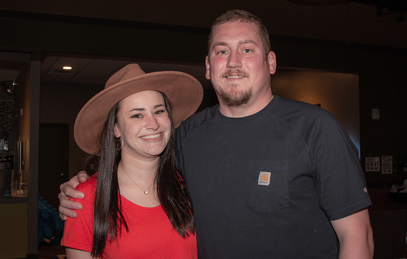 Photo by Angela Dillard / Danielle Bekeza and Seth Alley