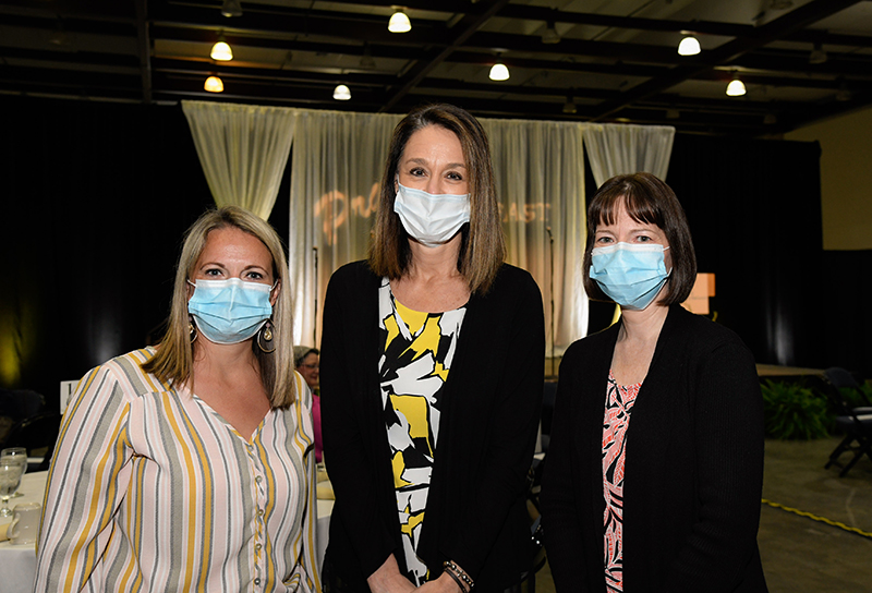 Photo by Mark Gilliland / Brittany Hennessee, Rhonda Edwards and Kim Shank